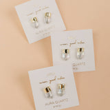 Aura Quartz Earrings