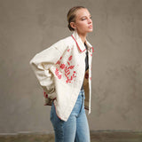 Folklore Jacket in Cream