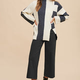 Davenport Wide Legs in Black