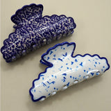 Porcelain Claw Clip