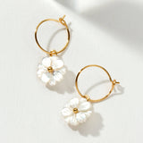Blooming Hoop Earring