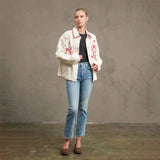 Folklore Jacket in Cream