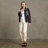 Folklore Jacket in Navy