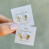 Aura Quartz Earrings