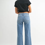 Laurel Relaxed Vintage Straight Legs in Medium Wash