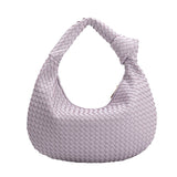 Brigitte Large Recycled Vegan Shoulder Bag in Lilac