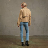 Montaigne Cropped Trench