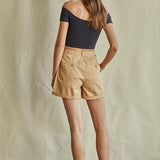 Leigh Shorts in Khaki