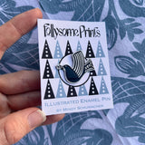 Nordic Peace Dove Enamel Pin