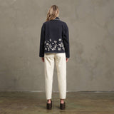 Folklore Jacket in Navy
