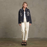 Folklore Jacket in Navy