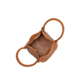Anahi Recycled Vegan Bag in Saddle