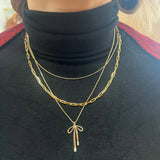 Louise Bow Necklace