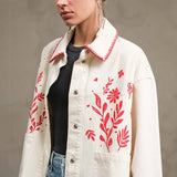 Folklore Jacket in Cream