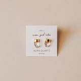 Aura Quartz Earrings
