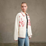 Folklore Jacket in Cream
