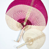 Balinese Woven Hand Fan - Large