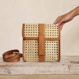 Ellie Rattan Convertible Clutch