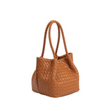 Anahi Recycled Vegan Bag in Saddle