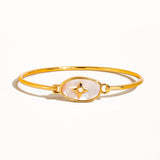 Aileen Star Shell Bangle