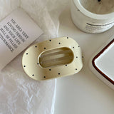 Flat Claw Clip in Dot