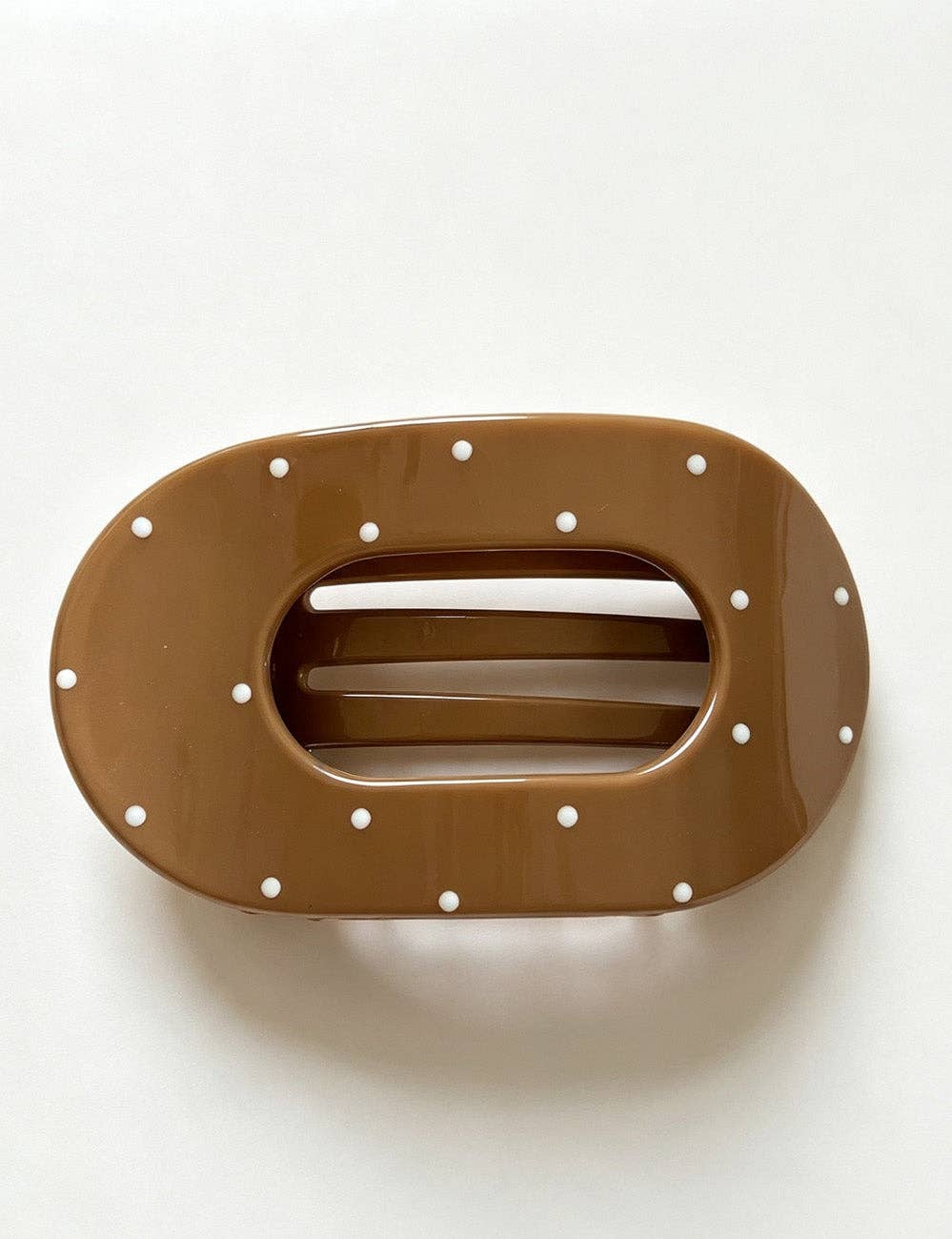 Flat Claw Clip in Dot