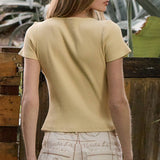 Barnett Tee in Dandelion