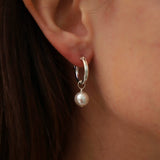 Audrey Earrings in Silver