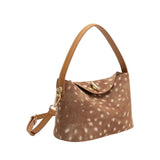 Lana Recycled Vegan Leather Crossbody Bag in Bambi