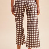 Hayden Gingham Wide Legs