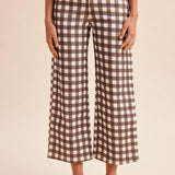 Hayden Gingham Wide Legs