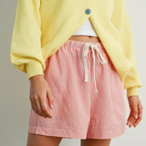 Lo Fi Shorts in Red