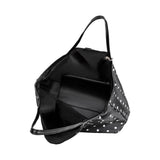 Cathy Polka Dot Tote Bag in Black