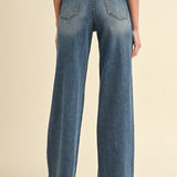 Mattie Wide Legs in Medium Wash