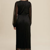 Adelaide Dress in Onyx