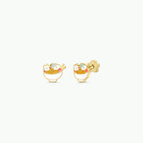 Ramen Flat Back Kids Earrings