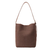 Celine Large Shoulder Bag in Cocoa