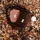 Dans le Sac Corduroy Crescent Bag in Espresso