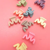 Mini Claw Clip Set in Wavy