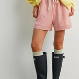 Lo Fi Shorts in Red