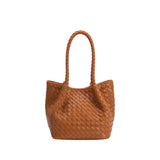 Anahi Recycled Vegan Bag in Saddle