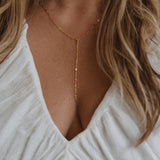Damsel Lariat Chain Necklace