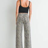 Polly Vintage Straight Legs in Leopard