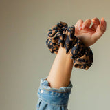 Chunky Cheetah Jumbo Scrunchie