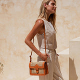 Millie Rattan Convertible Clutch