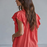 Maude Top in Cayenne