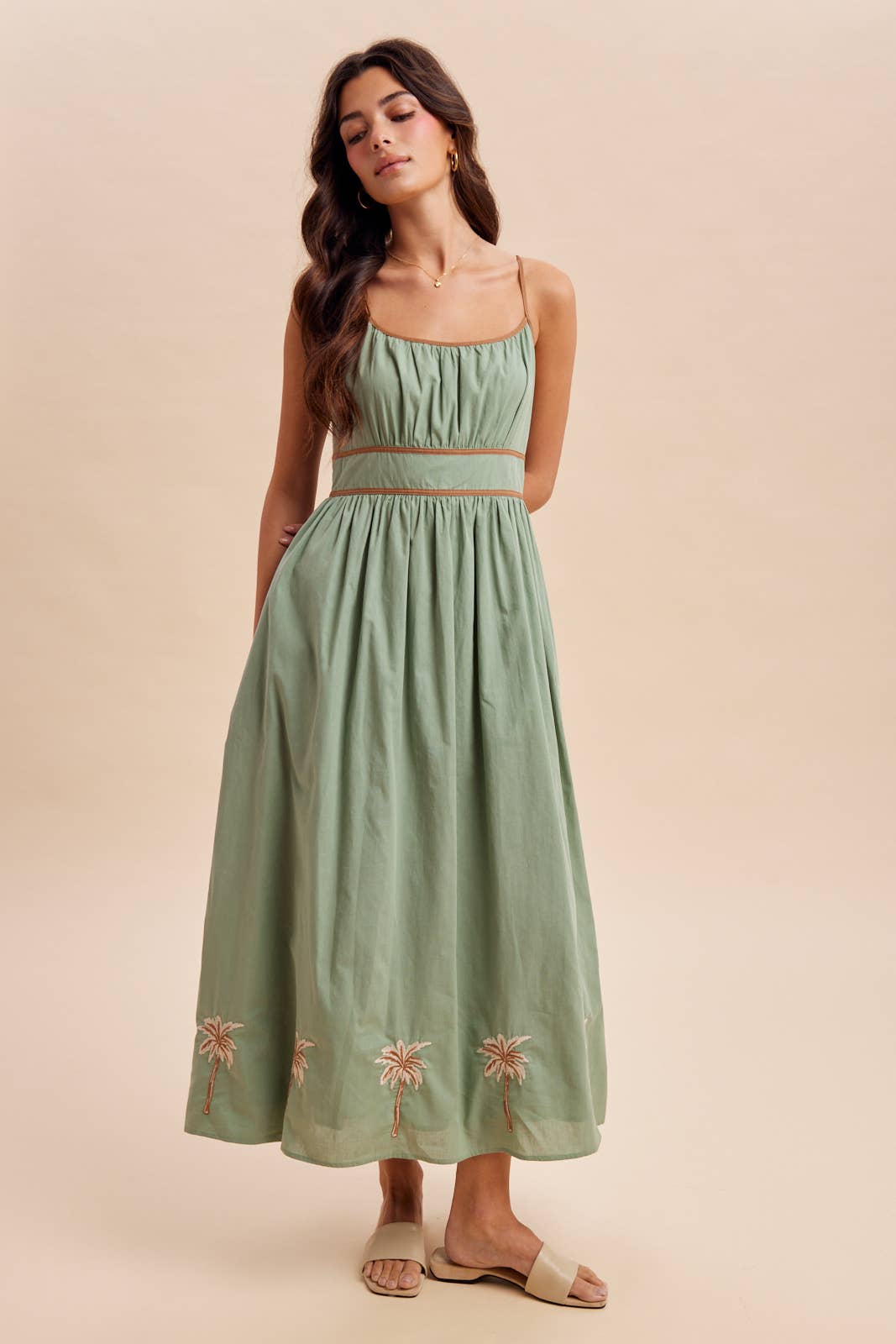 Estrella Dress in Sage Large Estrella Dress in Sage Large