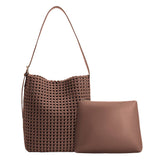 Celine Large Shoulder Bag in Cocoa