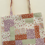 Flower Patch Wide Tote