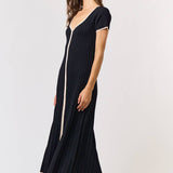 Elise Pleated Maxi